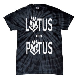 Kamala Harris Lotus For Potus Tie-Dye T-Shirt