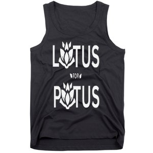 Kamala Harris Lotus For Potus Tank Top