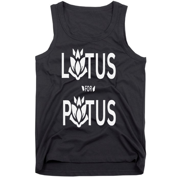 Kamala Harris Lotus For Potus Tank Top