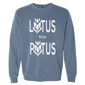 Kamala Harris Lotus For Potus Garment-Dyed Sweatshirt