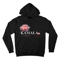 Kamala Harris Lotus Rainbow Floral 2024 President Election Hoodie