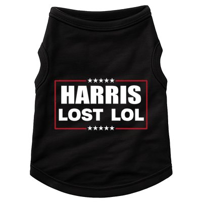 Kamala Harris Lost Trump Won Lol Doggie Tank