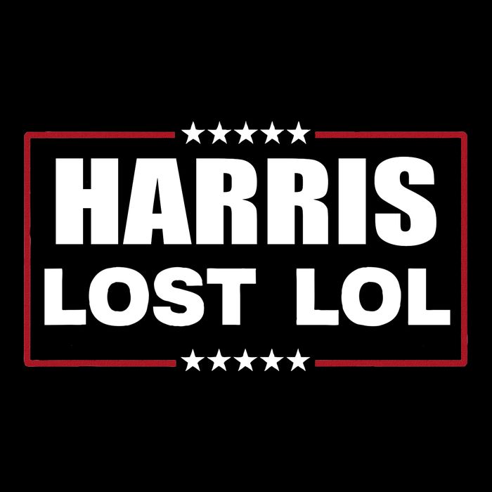 Kamala Harris Lost Trump Won Lol Flatbill Hat
