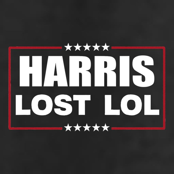 Kamala Harris Lost Trump Won Lol Trucker Hat