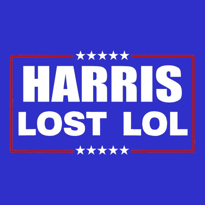 Kamala Harris Lost Trump Won Lol Zip Tote Bag