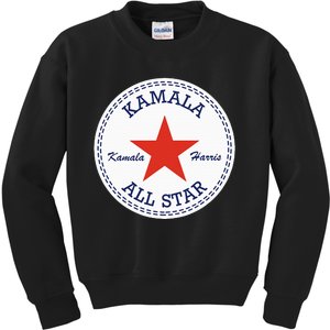 Kamala Harris Logo Election Supporter Shoes Kids Sweatshirt