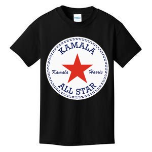 Kamala Harris Logo Election Supporter Shoes Kids T-Shirt