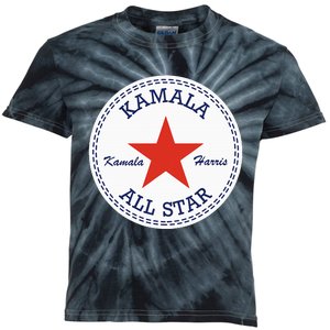 Kamala Harris Logo Election Supporter Shoes Kids Tie-Dye T-Shirt