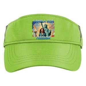 Kamala Harris Lady Liberty Freedom 2024 Adult Drive Performance Visor