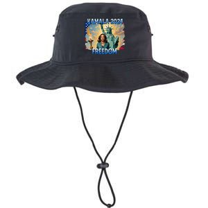 Kamala Harris Lady Liberty Freedom 2024 Legacy Cool Fit Booney Bucket Hat