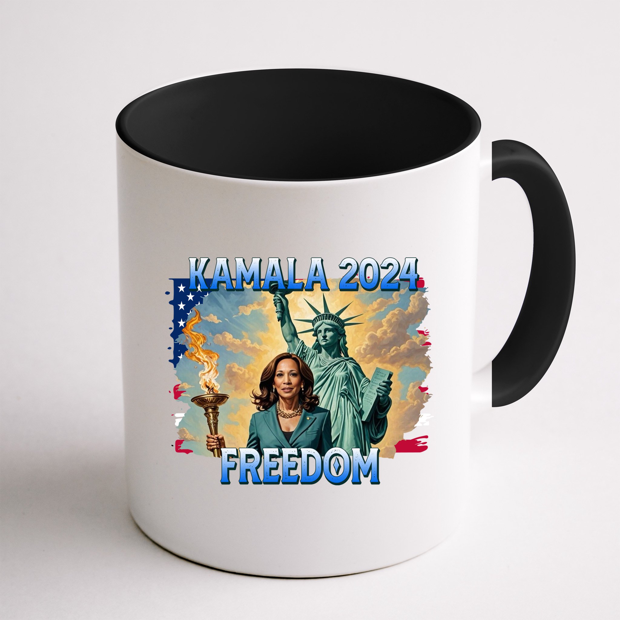 Kamala Harris Lady Liberty Freedom 2024 Mug