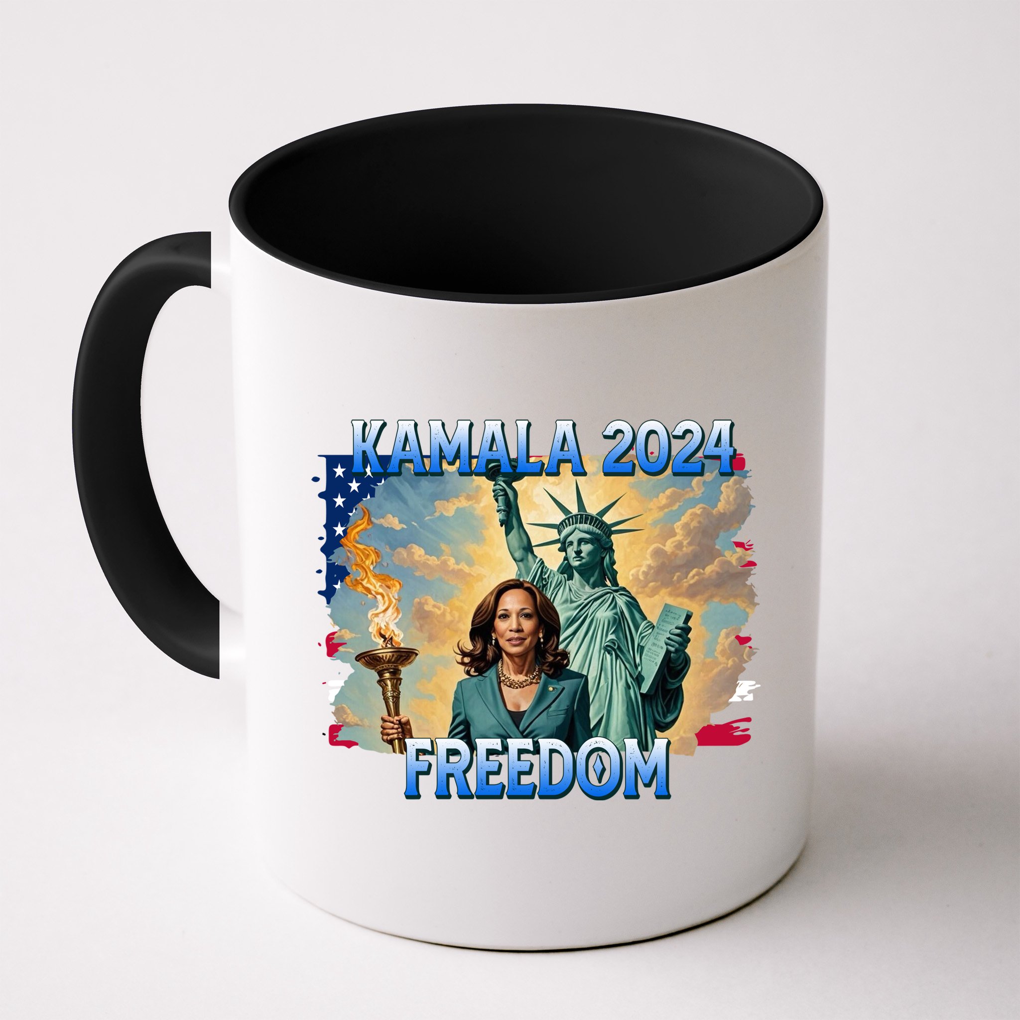 Kamala Harris Lady Liberty Freedom 2024 Mug