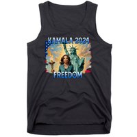 Kamala Harris Lady Liberty Freedom 2024 Tank Top