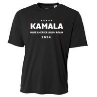 Kamala Harris Make America Laugh Again American Flag 2024 Cooling Performance Crew T-Shirt