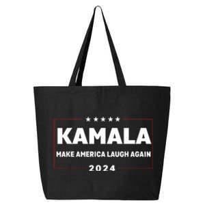 Kamala Harris Make America Laugh Again American Flag 2024 25L Jumbo Tote