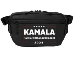 Kamala Harris Make America Laugh Again American Flag 2024 Crossbody Pack