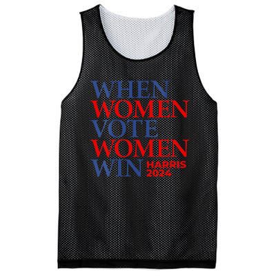 Kamala Harris Madam President IM With Her When Women Vote Mesh Reversible Basketball Jersey Tank