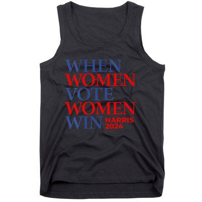 Kamala Harris Madam President IM With Her When Women Vote Tank Top