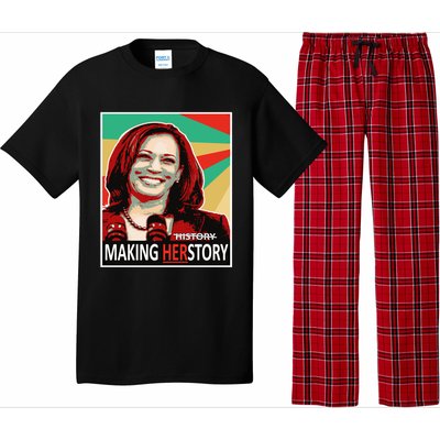 Kamala Harris Making Herfunny Giftstory Gift Pajama Set