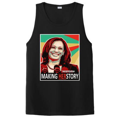 Kamala Harris Making Herfunny Giftstory Gift PosiCharge Competitor Tank