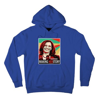 Kamala Harris Making Herfunny Giftstory Gift Hoodie