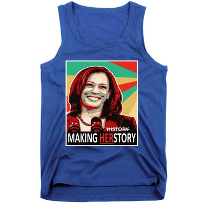 Kamala Harris Making Herfunny Giftstory Gift Tank Top