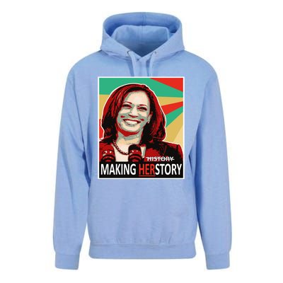 Kamala Harris Making Herfunny Giftstory Gift Unisex Surf Hoodie