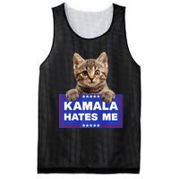 Kamala Hates Me Kamala Hate Cats Trump 2024 American Flag Mesh Reversible Basketball Jersey Tank