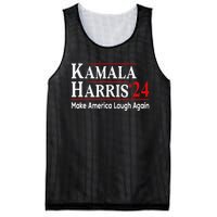 Kamala Harris Make America Laugh Again Mesh Reversible Basketball Jersey Tank