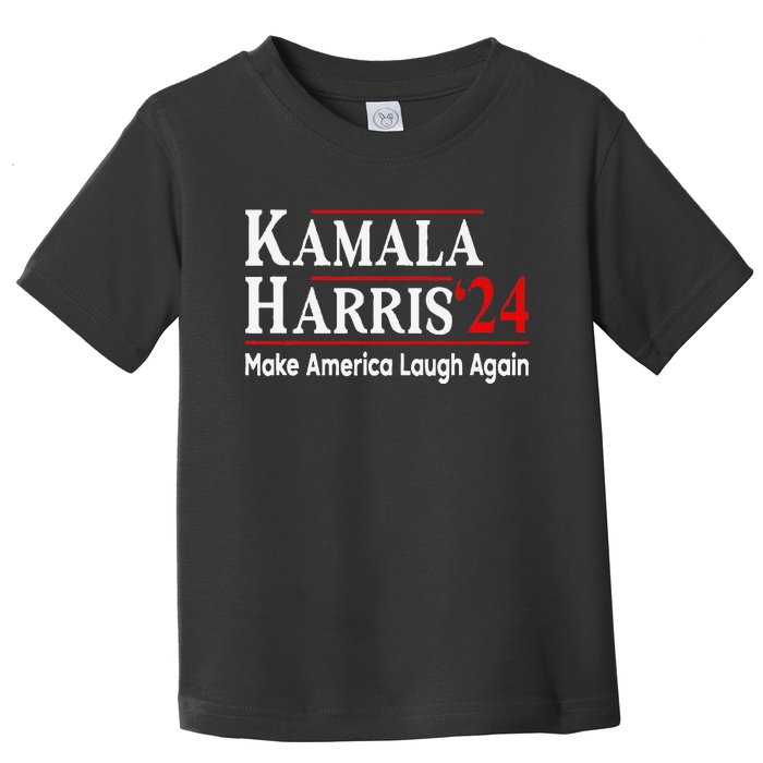 Kamala Harris Make America Laugh Again Toddler T-Shirt