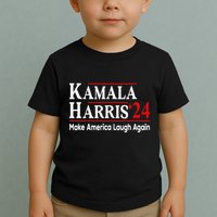 Kamala Harris Make America Laugh Again Toddler T-Shirt