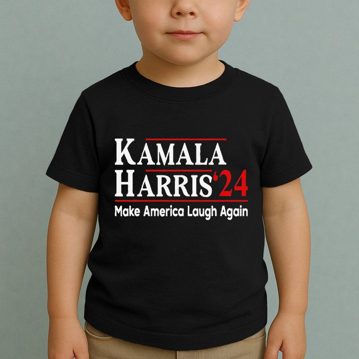 Kamala Harris Make America Laugh Again Toddler T-Shirt