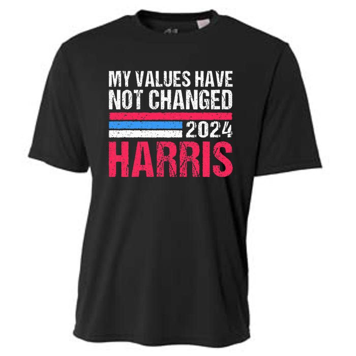 Kamala Harris My Values Have Not Change Kamala Vote Cooling Performance Crew T-Shirt