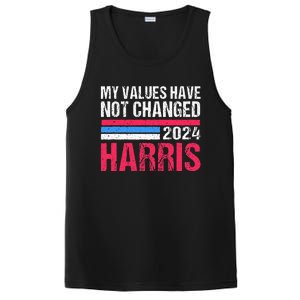 Kamala Harris My Values Have Not Change Kamala Vote PosiCharge Competitor Tank