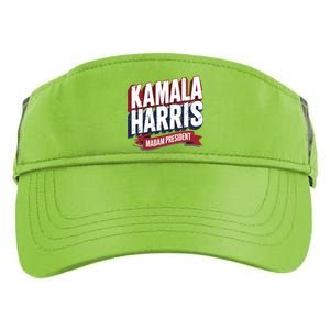 Kamala Harris Madam President Adult Drive Performance Visor