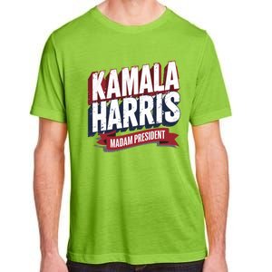 Kamala Harris Madam President Adult ChromaSoft Performance T-Shirt