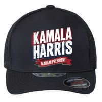 Kamala Harris Madam President Flexfit Unipanel Trucker Cap