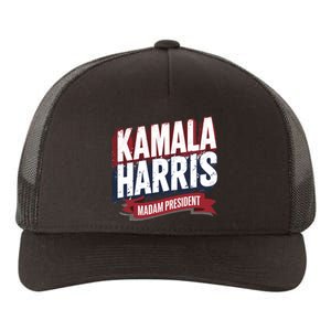 Kamala Harris Madam President Yupoong Adult 5-Panel Trucker Hat