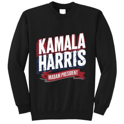 Kamala Harris Madam President Sweatshirt