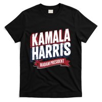 Kamala Harris Madam President T-Shirt