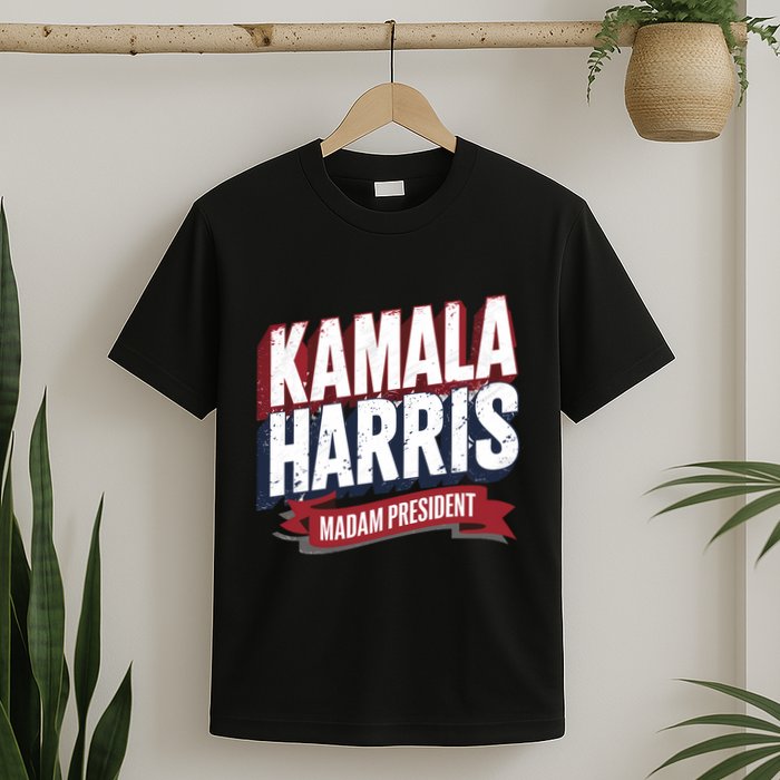 Kamala Harris Madam President T-Shirt