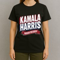Kamala Harris Madam President T-Shirt