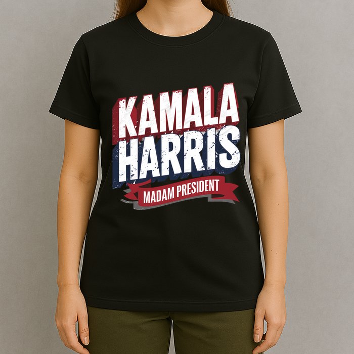 Kamala Harris Madam President T-Shirt