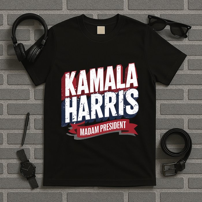 Kamala Harris Madam President T-Shirt
