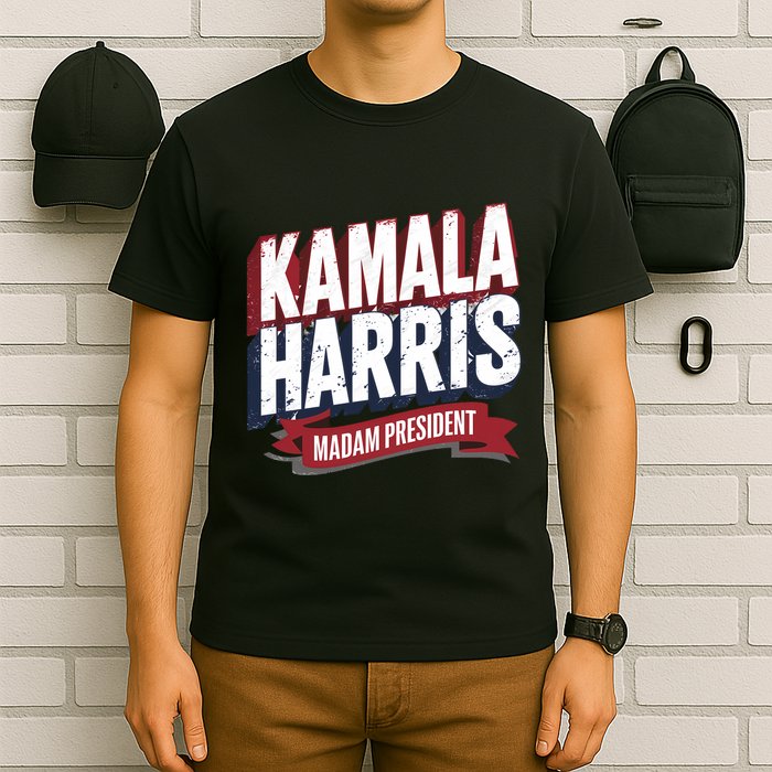 Kamala Harris Madam President T-Shirt