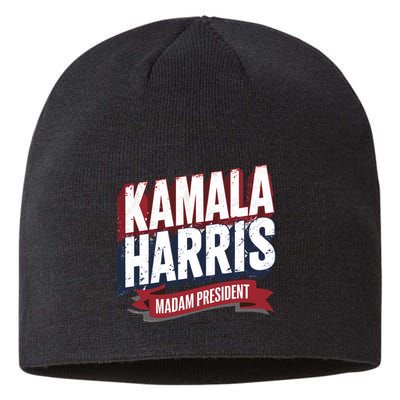 Kamala Harris Madam President Sustainable Beanie