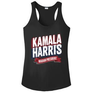 Kamala Harris Madam President Ladies PosiCharge Competitor Racerback Tank