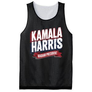 Kamala Harris Madam President Mesh Reversible Basketball Jersey Tank