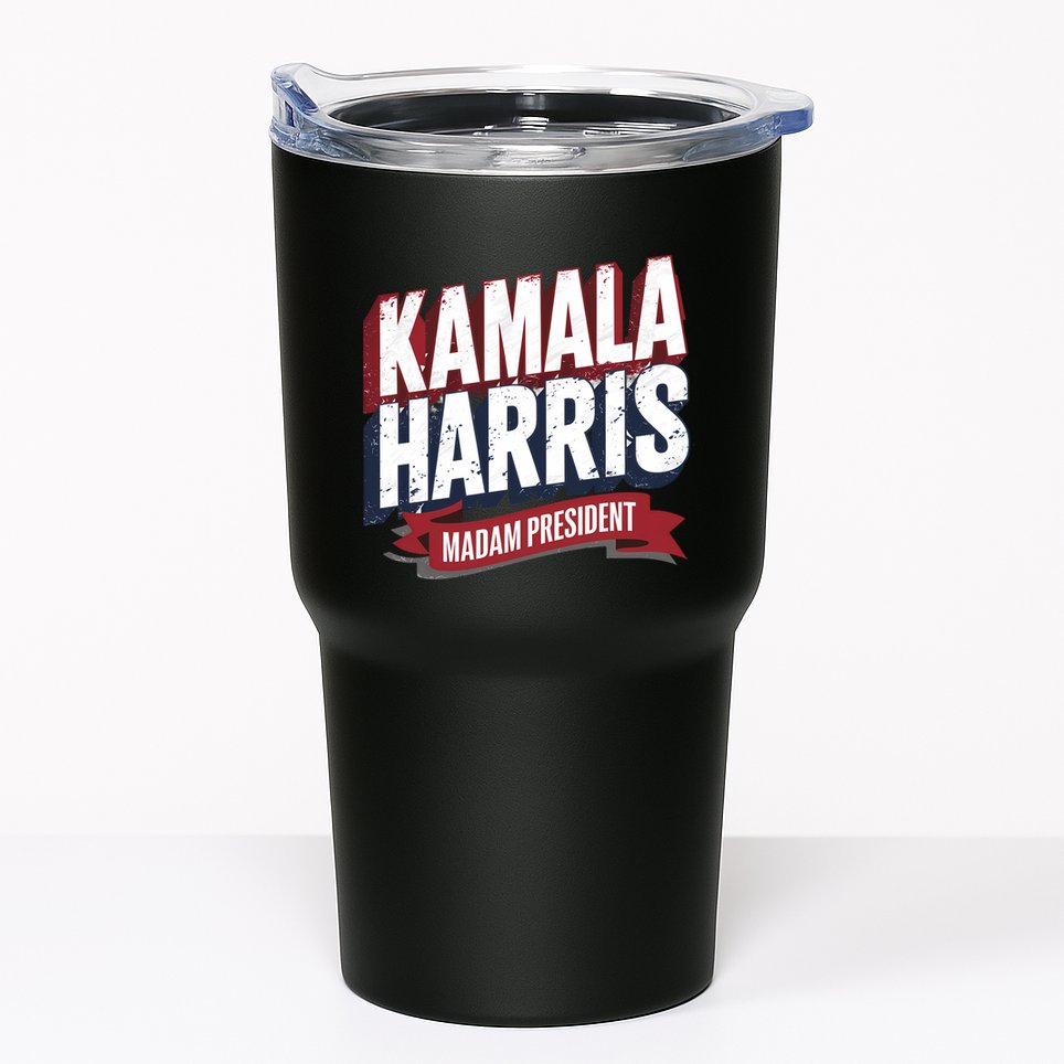 Kamala Harris Madam President Tumbler