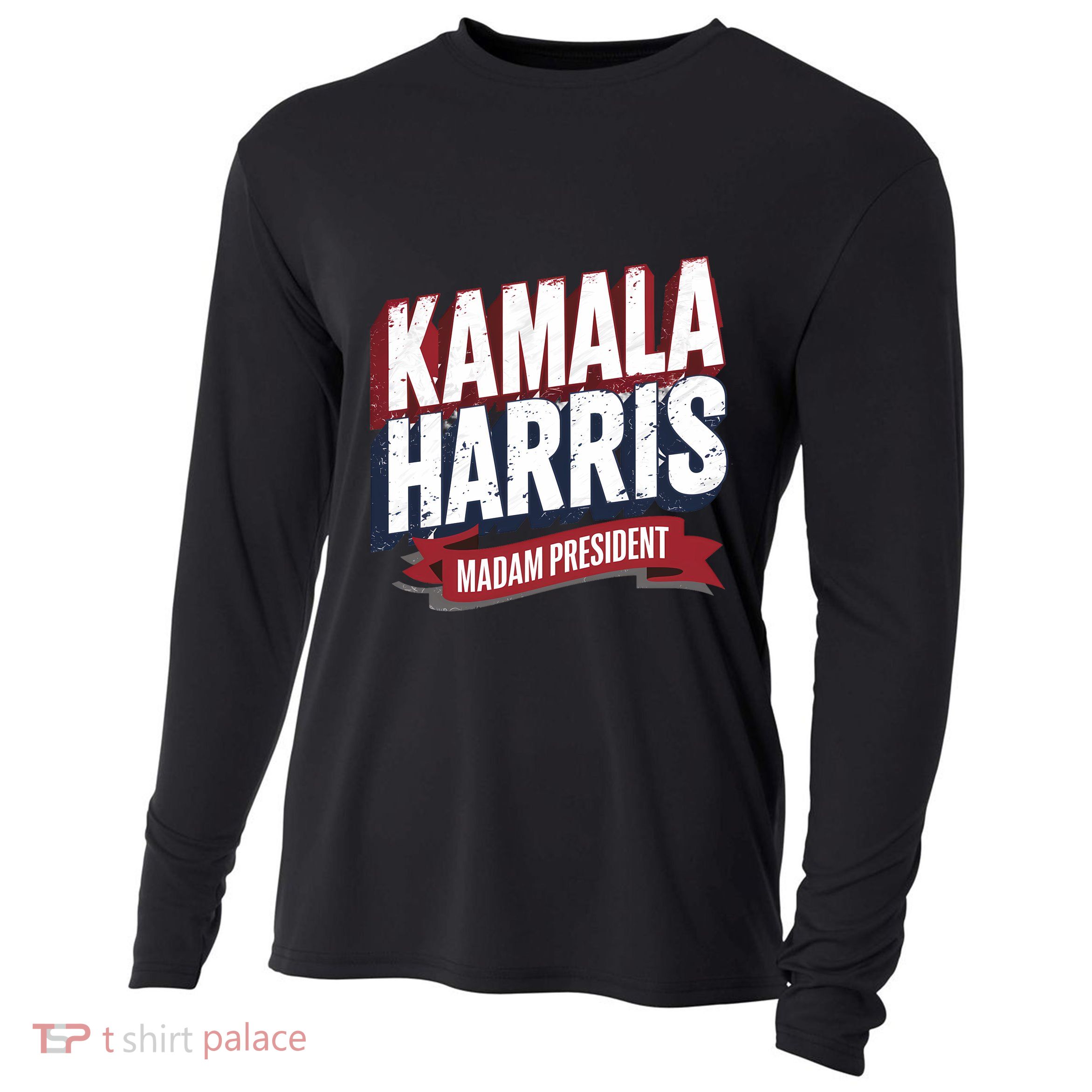 Kamala Harris Madam President Cooling Performance Long Sleeve Crew
